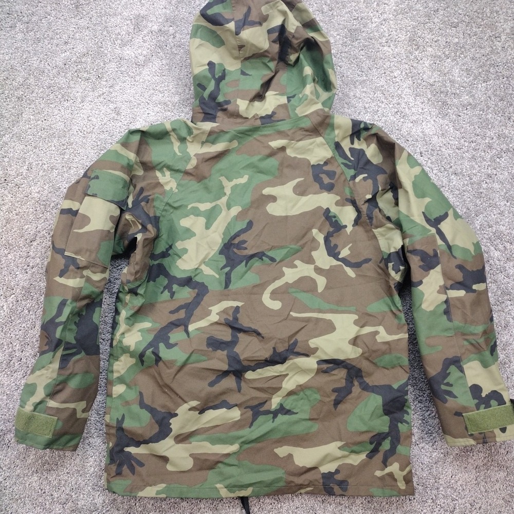 Woodland Camo ECWCS Cold Weather Parka USGI Medium Regular - Picture 10 of 12